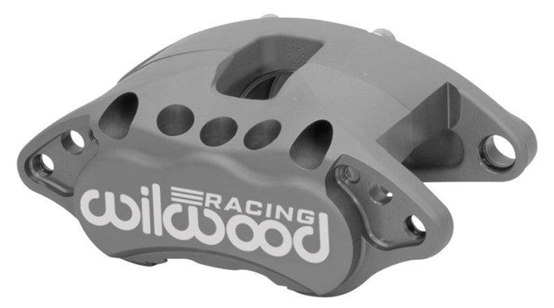 Wilwood D52-R Brake Caliper - 1 Piston - Gray Anodized - 12.190 in OD x 1.040 in Thick Rotor - 7.060 in Floating Mount 120-15608