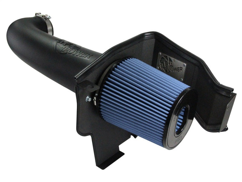 aFe Power Magnum FORCE Stage 2 Air Intake - Reusable Oiled Filter - Black - Dodge Challenger / Charger 2011-23 54-12162