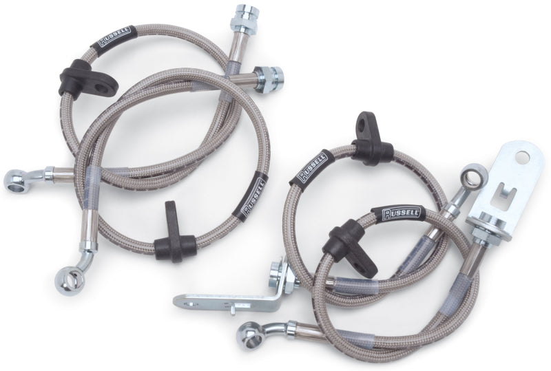 Russell Street Legal Front Brake Hose Kit 89-92 Camaro