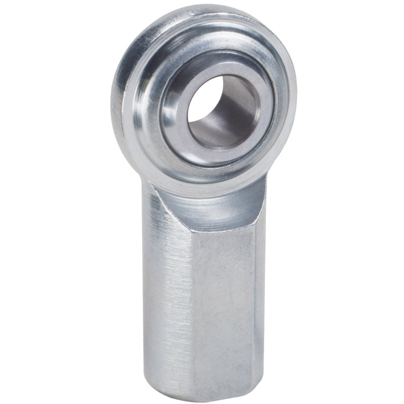 QA1  CF Series Rod End - 1/2" Bore - 1/2-20" RH Female Thread - Steel - Zinc Oxide