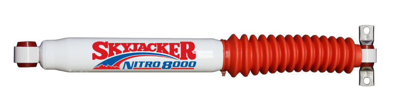 Skyjacker Nitro 8000 Twintube Shock - 13.71 in Compressed / 22.58 in Extended - 2.01 in OD - White Paint N8018