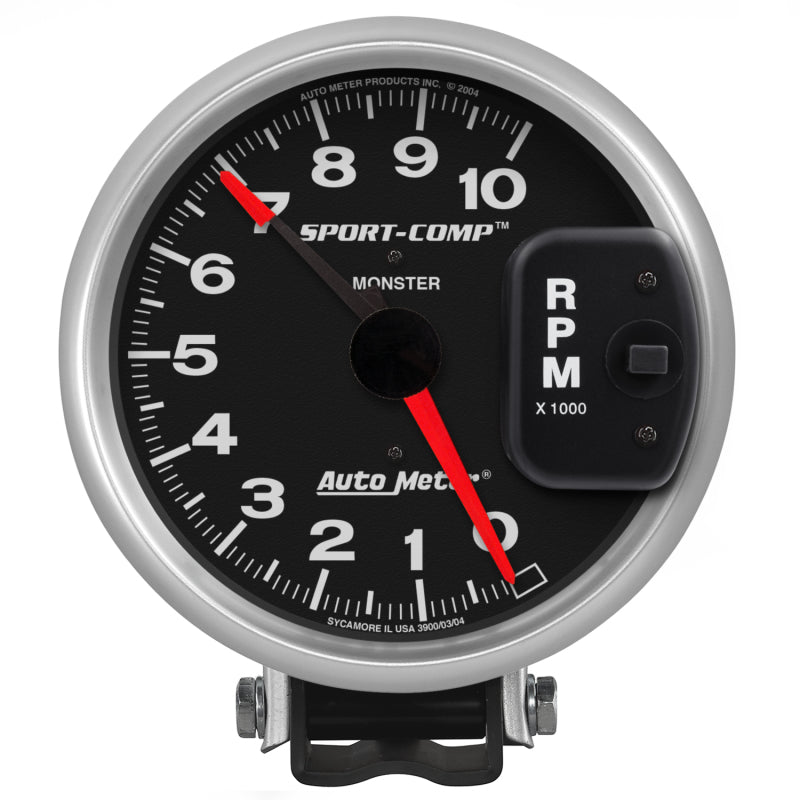 Auto Meter 10,000 RPM Sport-Comp 5" Monster Tach