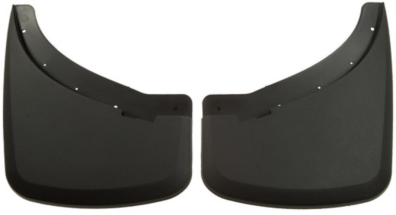 Husky Liners Rear Mud Guards - Black / Textured - Dually - GM Fullsize Truck 2007-14 - Pair