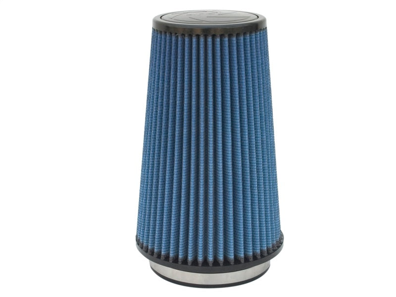 aFe Power Magnum FLOW Pro 5R Conical Air Filter Element - 6-1/2 in Base - 4-3/4 in Top - 5 in Flange - 10 in Tall - Blue