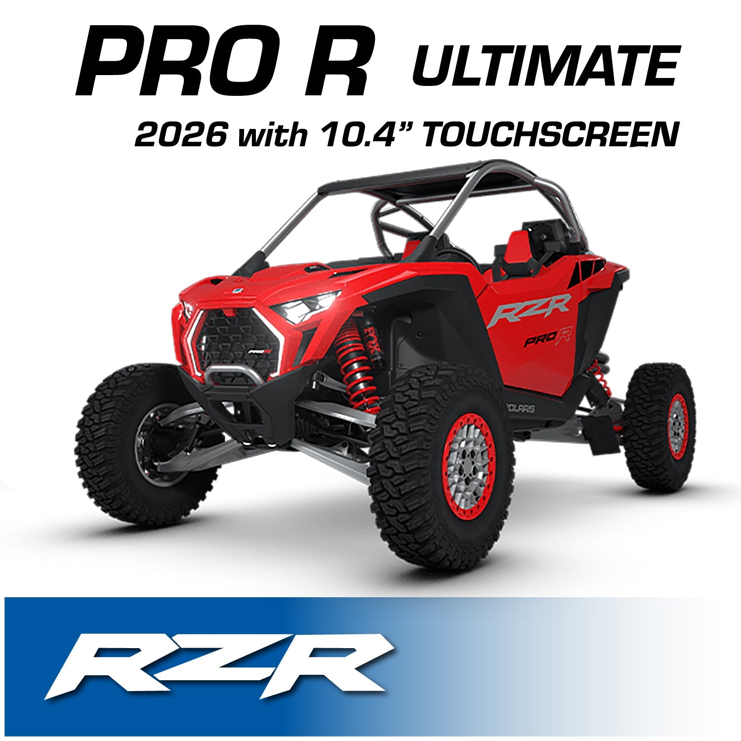 Rugged Radios 2026 Polaris RZR Pro R Ultimate â€“ Complete Communication Kit /w Bluetooth Intercom & 2-Way Radio (10.4â€³ Touchscreen Models Only) - STX Stereo Remote Head / G1 GMRS PRO26-STX-RS-G1-HK