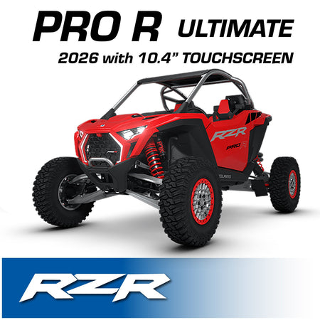 Rugged Radios 2026 Polaris RZR Pro R Ultimate â€“ Complete Communication Kit /w Bluetooth Intercom & 2-Way Radio (10.4â€³ Touchscreen Models Only) - STX Stereo Remote Head / G1 GMRS PRO26-STX-RS-G1-HK