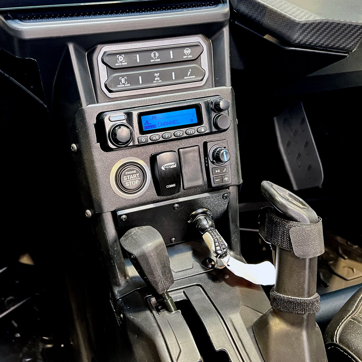 Rugged Radios 2026 Can-Am Maverick X3 Complete Communication Kit /w Bluetooth Intercom and 2-Way Radio - 696 PLUS Remote Head / G1 GMRS (10.25 Touchscreen Models Only)  X326-696RS-G1