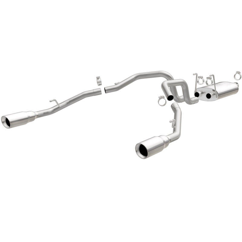 Magnaflow Stainless Steel Cat-Back Performance Exhaust System - 5 x 11 x 22 in. Dual Outlet Muffler