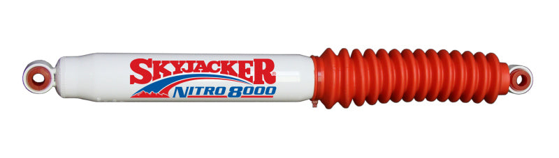 Skyjacker Nitro 8000 Twintube Shock - 13.54 in Compressed / 22.75 in Extended - 2.01 in OD - White Paint N8036