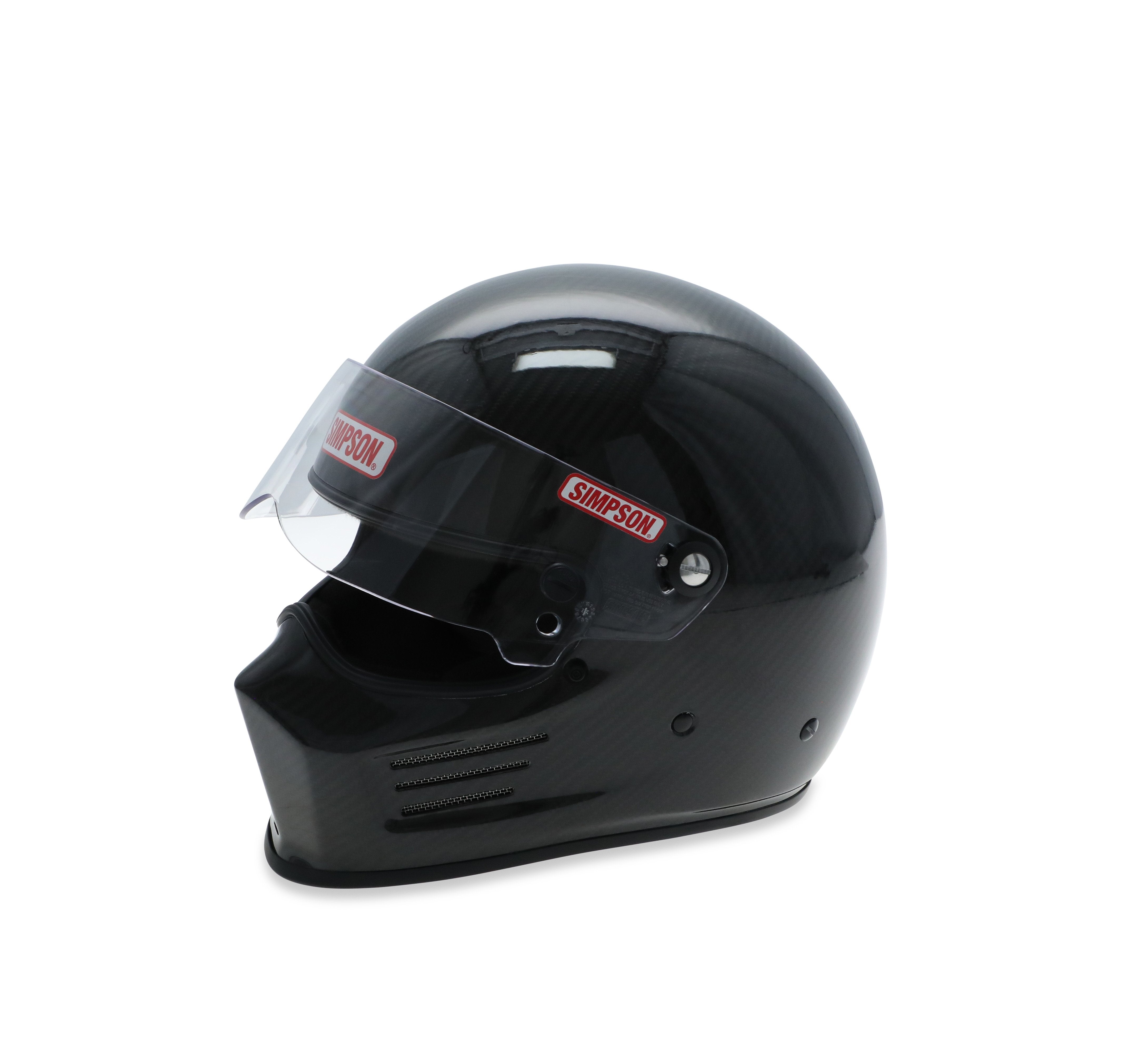Simpson 720100C Simpson Carbon Bandit Helmet - No Vents – Pit Stop USA