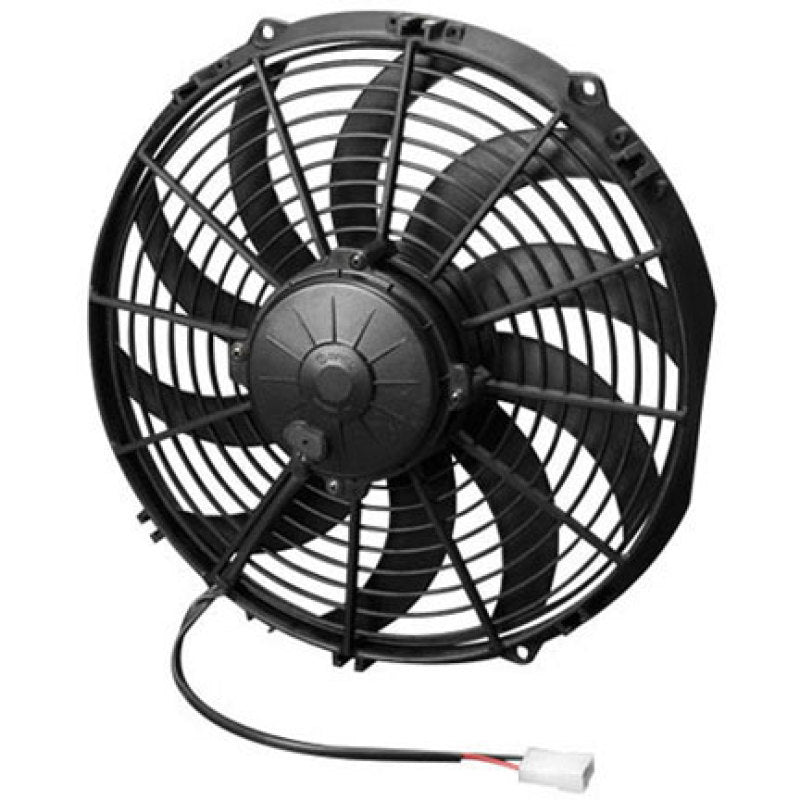 SPAL 12" Puller High Performance Electric Fan - Curved Blade - 1450 CFM