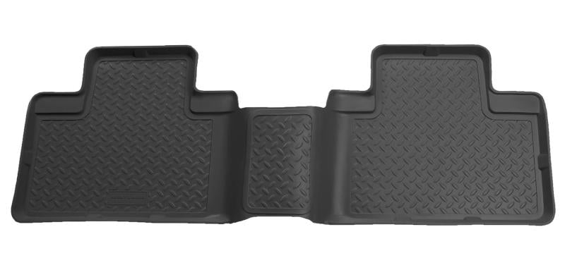 Husky Liners Classic Style 2nd Row Floor Liner - Black - Extended Cab - GM C/K Series 1988-2000