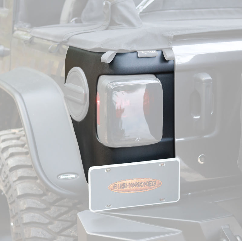 Bushwacker 17- Jeep Wrangler JL Rear Corner Trail Armor