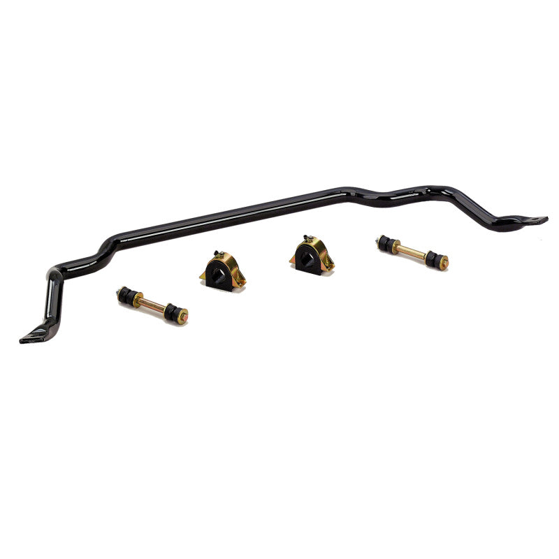 Hotchkis Sport Front Sway Bar - Bolt-On - 1.375 in Diameter - Greasable Polyurethane Bushings - Black Powder Coat - GM A-Body / G-Body 1978-88