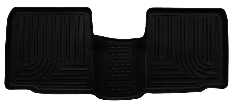 Husky Liners WeatherBeater 2nd Row Floor Liner - Black - Crew Cab - Ford Midsize SUV 2015-19