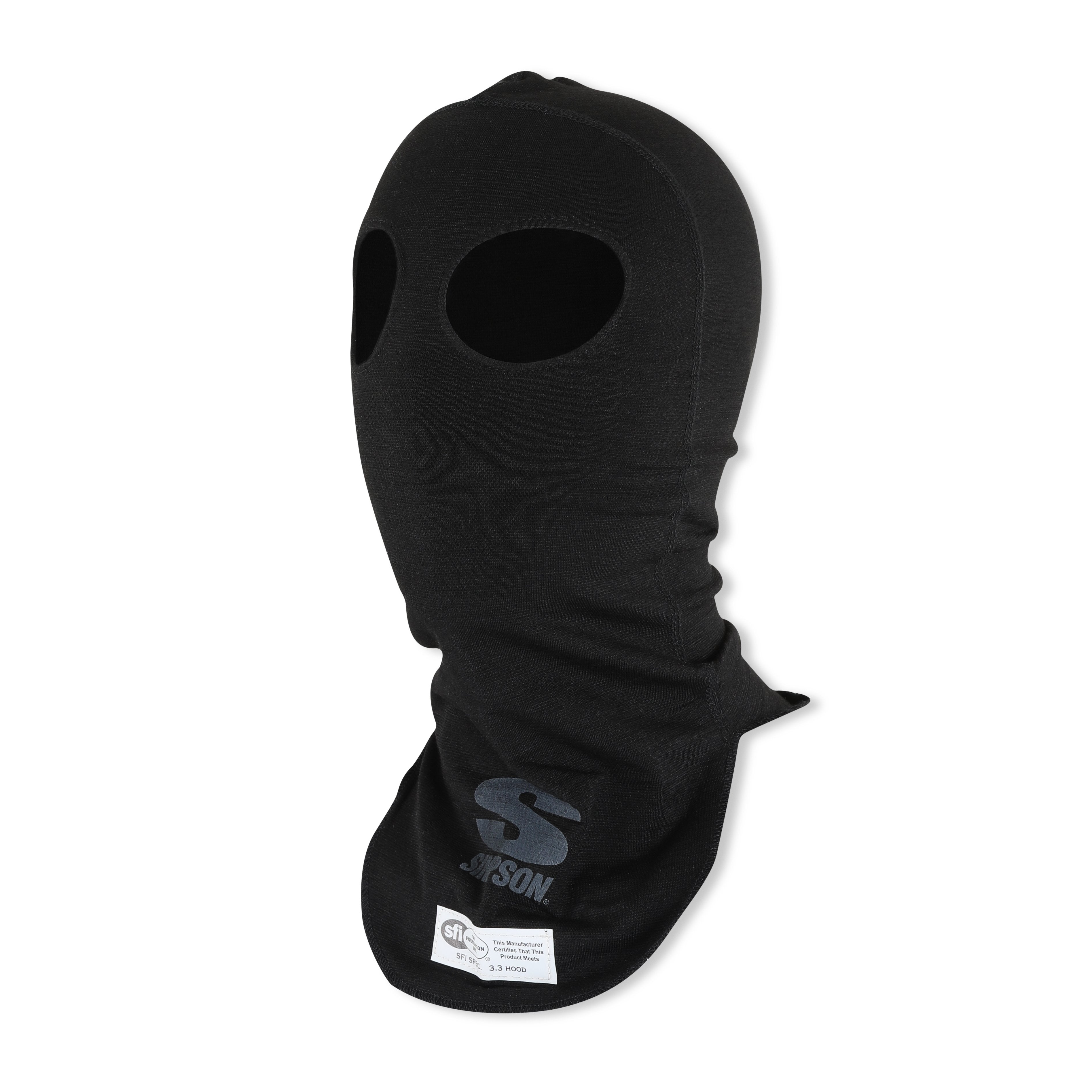 Simpson Pro-Fit Nomex Balaclava - Dual Eyeport - Black