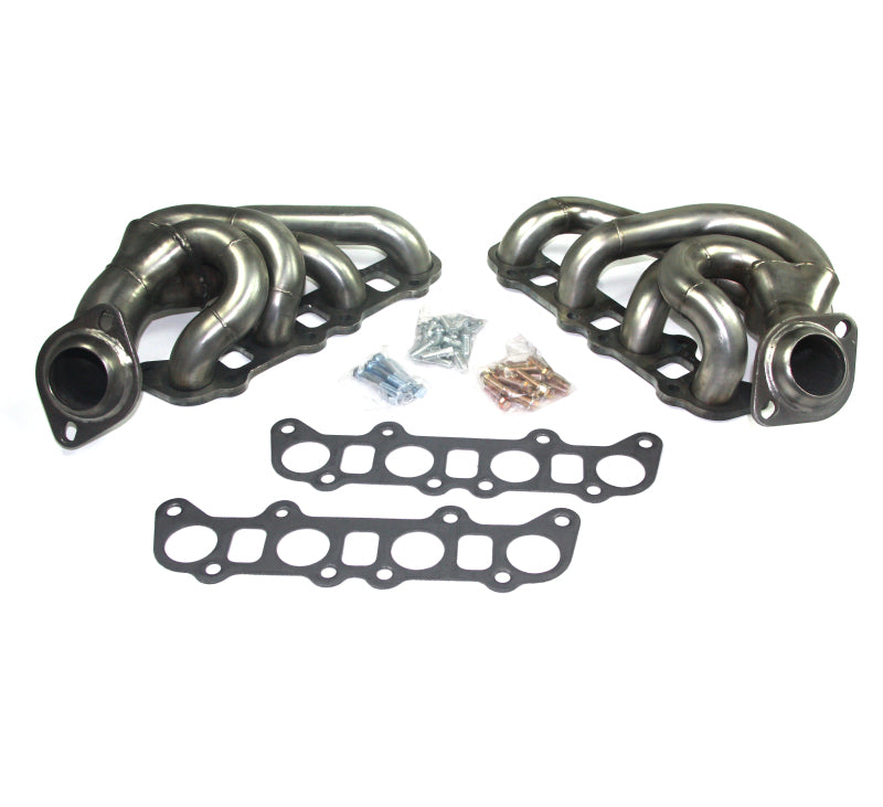 JBA Cat4ward Shorty Style Headers - 1-3/4" Primary - 2-1/2" Collector - Stainless 5.0 L - Coyote - Ford Full-Size Truck 2011-17