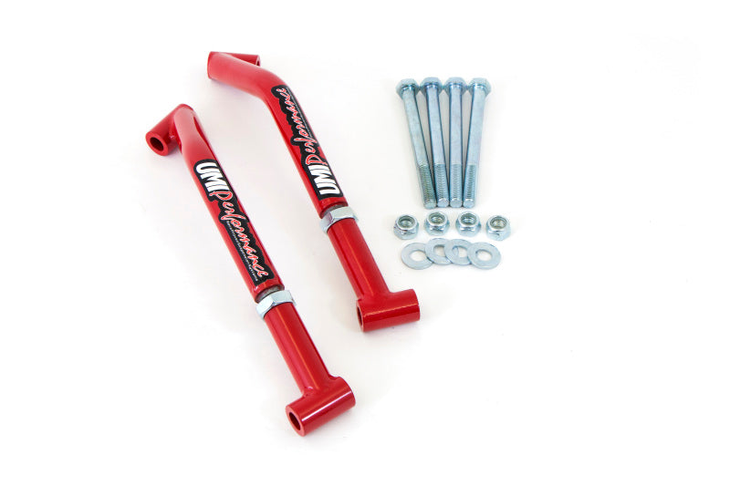 UMI Performance 78-88 GM G-Body Control Arm Reinforcements/Frame Braces - Red