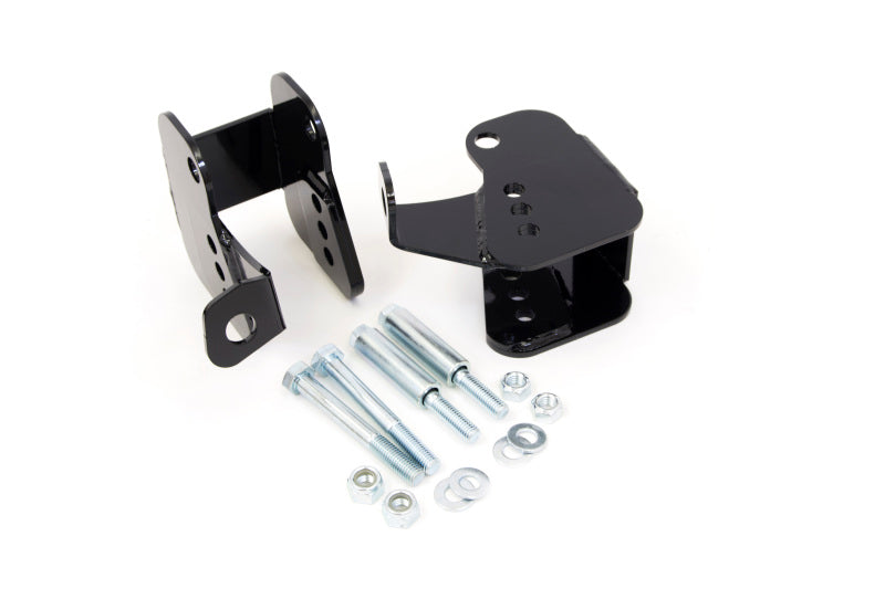 UMI Performance 1982-2002 GM F-Body Lower Control Arm Relocation Brackets - Bolt-In - Black