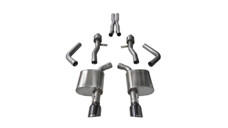 Corsa Exhaust Cat-Back - 2.75 in Dual Rear Exit