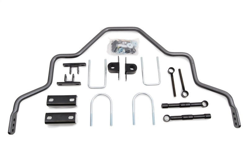 Hellwig Adjustable Sway Bar - Rear - 1-1/8" Diameter - Chromoly - Gray Hammer Tone - GM Fullsize Truck 2019