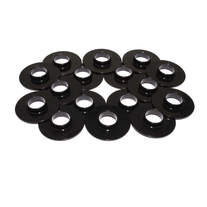 Comp Cams Valve Spring Locators - 1.500" O.D, .585" I.D./ .060" Thickness - Fits Valve Springs w/ .690" I.D. - (Set of 16)