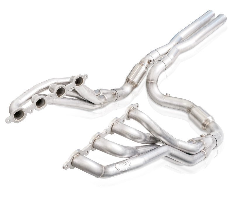 Stainless Works Headers - 1-7/8" Primary - 3" Collector - Catted - Stainless - Natural - GM Fullsize Truck 2019-20