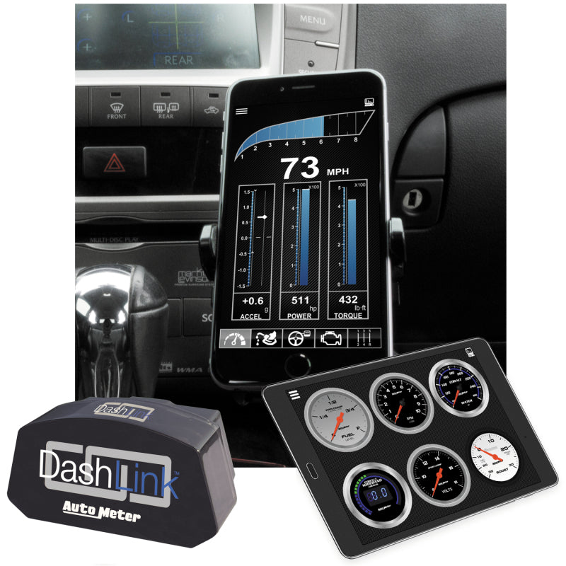 Auto Meter Dashlink II OBD-II/EOBD Dongle - Android/Apple