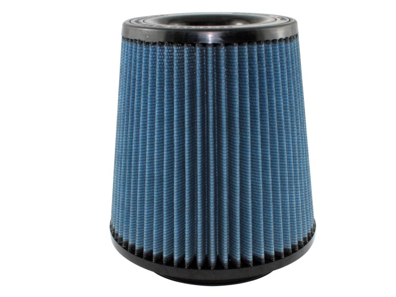 aFe Power Magnum FLOW Pro 5R Air Filter Element - Conical - 9" Base Diameter - 7" Top Diameter - 9" Tall - 6" Flange - Reusable Cotton - Blue