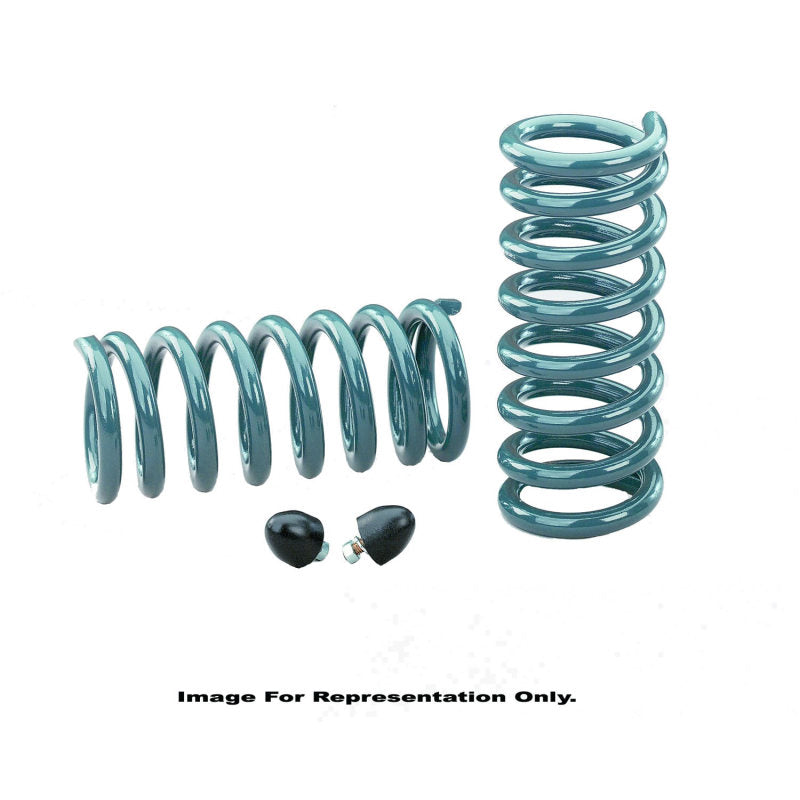 Hotchkis Suspension Spring Kit - 2 in Lowering - 2 Coil Springs - Gray Powder Coat - Front - GM F-Body 1970-81 1908F