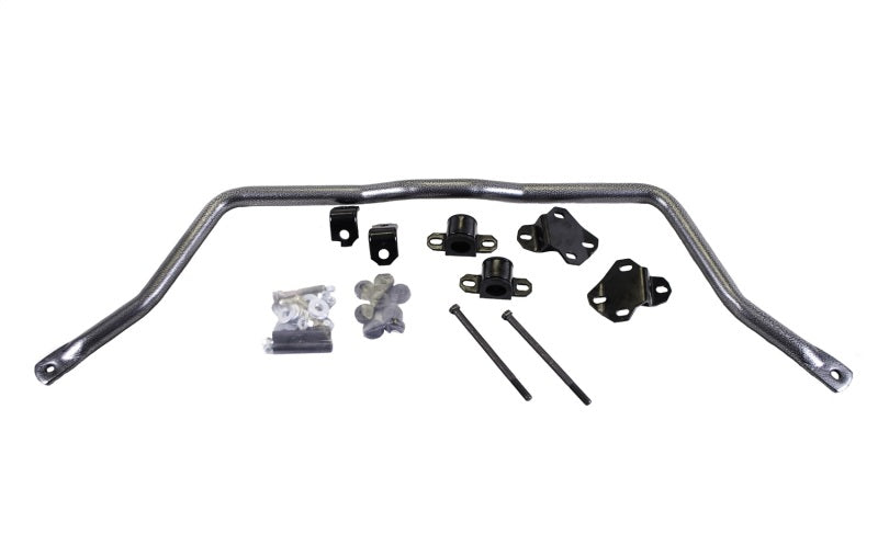 Hellwig Front Sway Bar 1-1/4" Diameter Steel Gray Hammer Tone - Mopar A-Body 1966-72