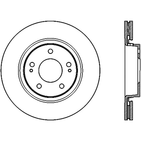 StopTech Sport Cryo Brake Rotor - Front