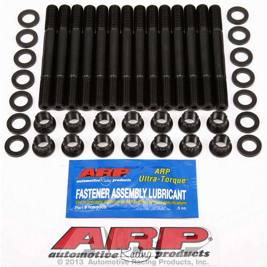 ARP Pro Series Cylinder Head Stud Kit - 12 Point Nuts - Chromoly - Black Oxide - Chevy Inline-6