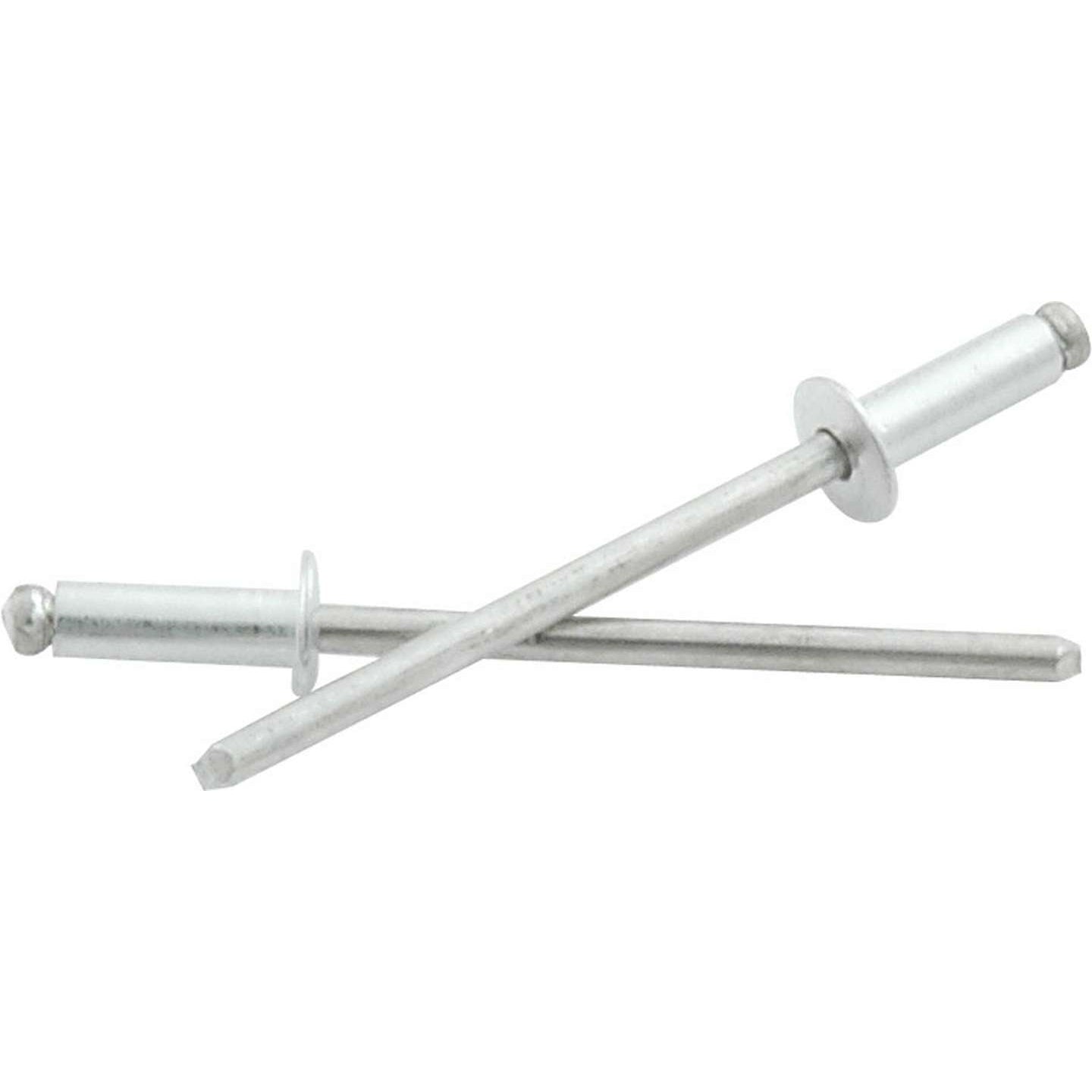 Allstar Performance 1/8" Small Head Rivets - Silver - 1/8" - 1/4" Grip Range - (500 Pack) - Aluminum Mandrel