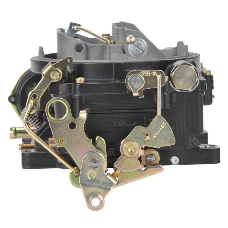 Edelbrock AVS2 650 CFM 4-Barrel Carburetor - Square Bore - Electric Choke - Mechanical Secondary - Dual Inlet - Black