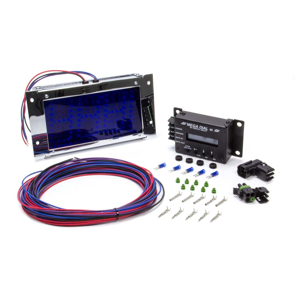 Biondo Black Mega Dial Board & Control Head w/ Green LED's