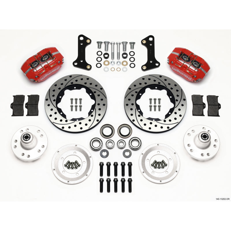 Wilwood Dynapro Dust-Boot Big Brake Front Brake System - 4 Piston Caliper