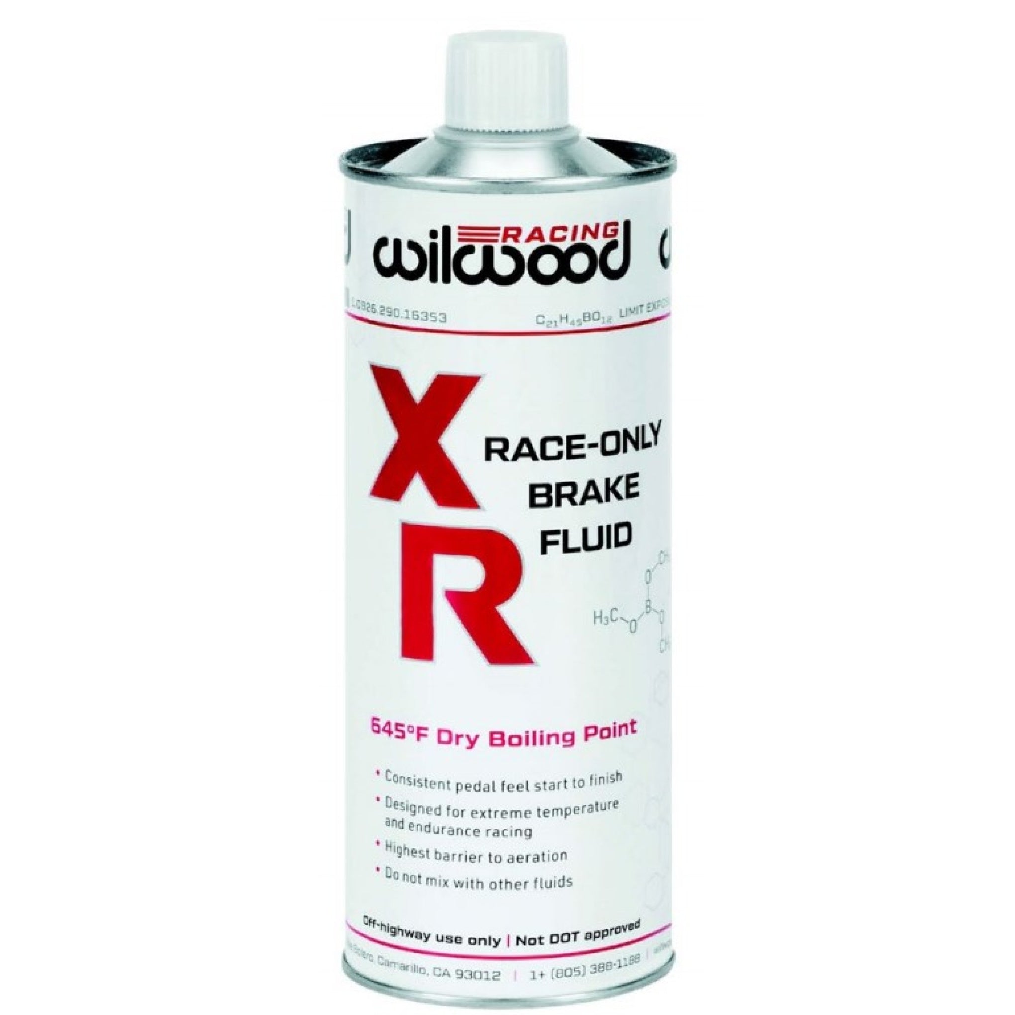 Wilwood XR Racing Brake Fluid - Glycol - 16.9 oz Can