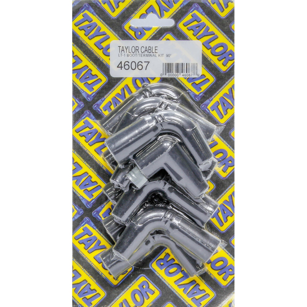 Taylor Cable Products Boot & Terminal Kit - 90 Degree GM LS/LT/Vortec