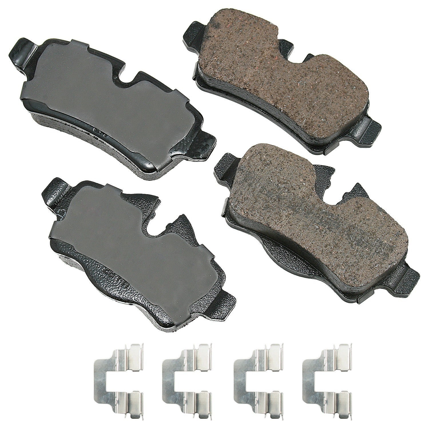 Akebono Brakes Euro Rear Brake Pads - Mini Cooper 2008-15 (Set of 4)