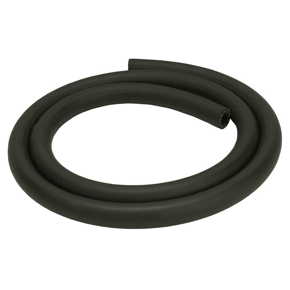 Derale Performance Oil Hose Hi-Temp 1/2" ID Rubber - Black - 5 ft