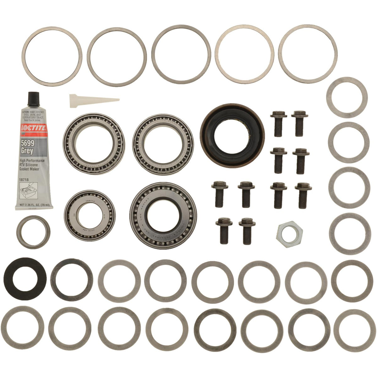 Dana - Spicer Front Differential Installation Kit - Dana 44 - Jeep Wrangler JK 2007-18