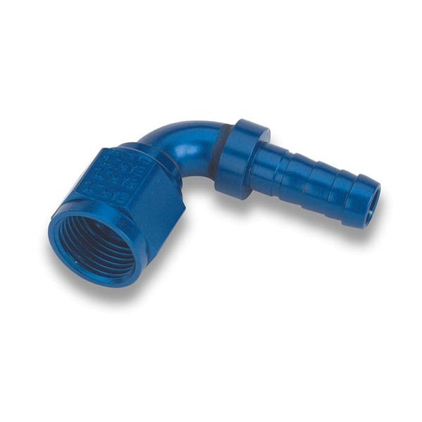 Earl's 90° Auto-Crimp Hose End -08 AN