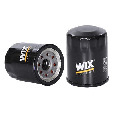 WIX Screw-On Canister Oil Filter - 3.402 in Tall - 20 mm x 1.50 Thread - 21 Micron - Black Paint - Various Applications 57356