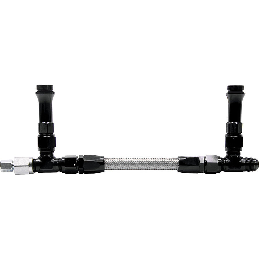 Allstar Performance Fuel Line Kit -8 Line - 9-5/8" CTC Holley Ultra HP 4150 Series - Black