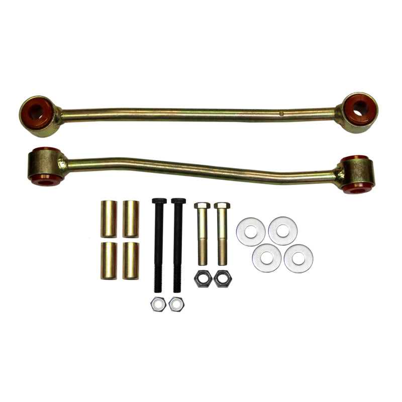 Skyjacker End Link - Rubber Bushings / Sleeves / Bolts / Nuts / Washers - 3-4" Lift - Steel - Gold - Ford Full-Size Truck 2000-04