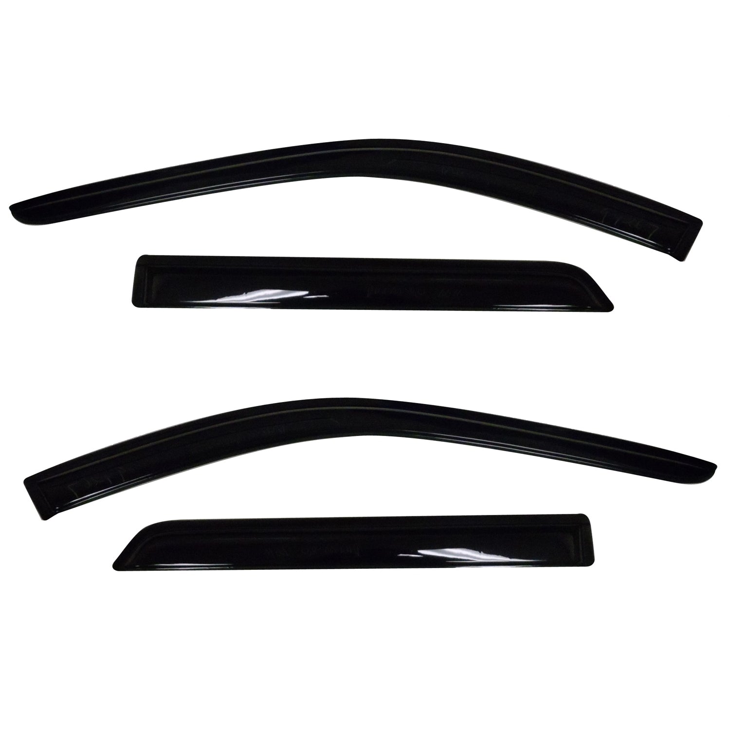 Auto Ventshade Original Ventvisor - Front/Rear - Dark Smoke - Dodge Midsize SUV 2011-20