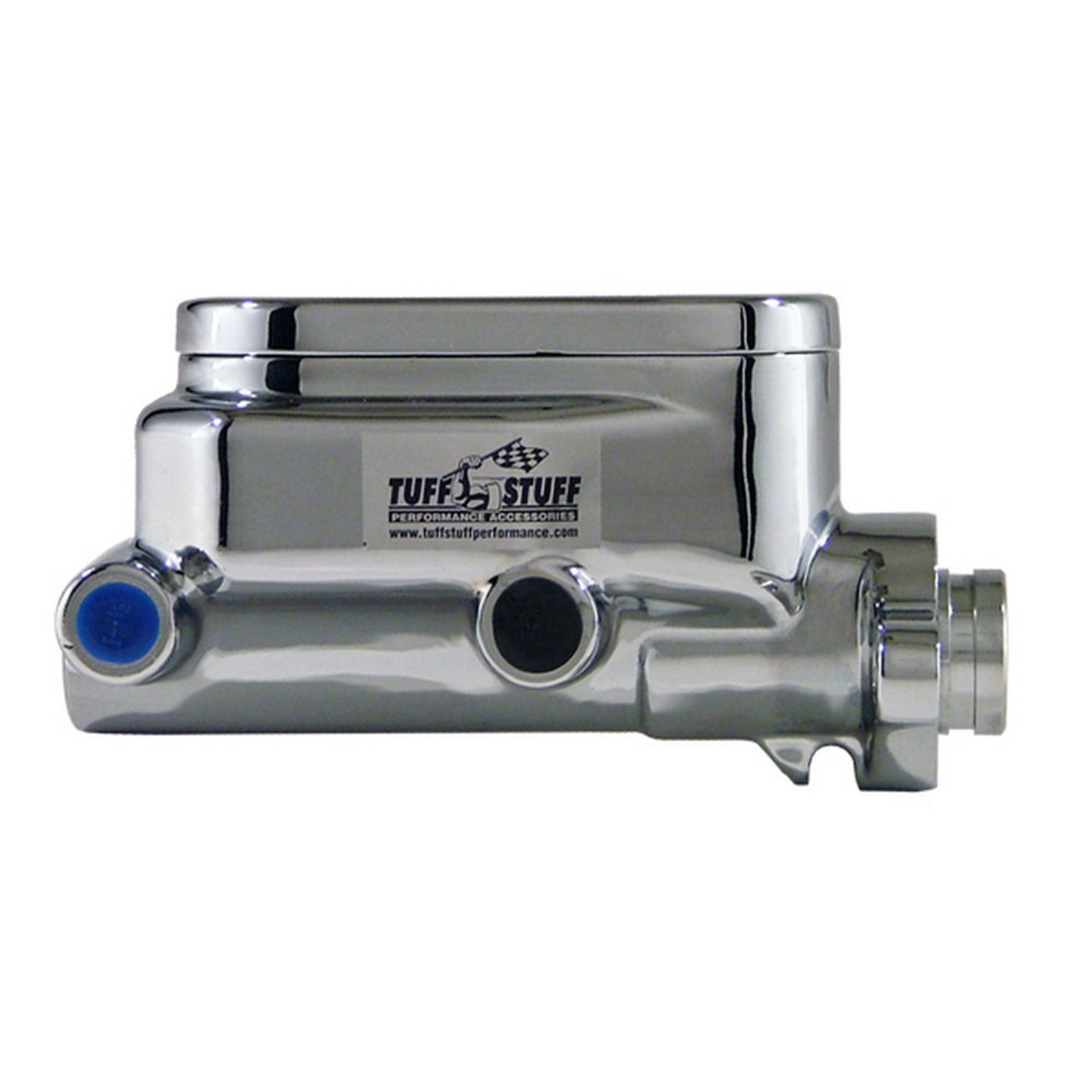 Tuff Stuff 1-1/8" Bore Master Cylinder Aluminum Chrome