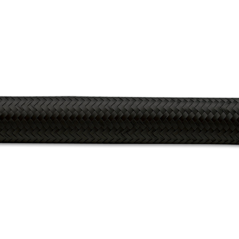 Vibrant Performance 5 Ft. Roll -8 Black Nylon Braided Flex Hose