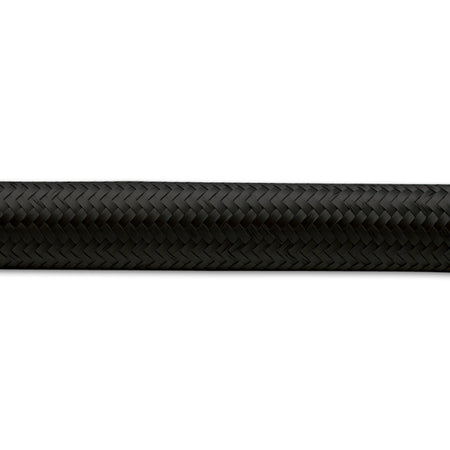 Vibrant Performance 5 Ft. Roll -8 Black Nylon Braided Flex Hose